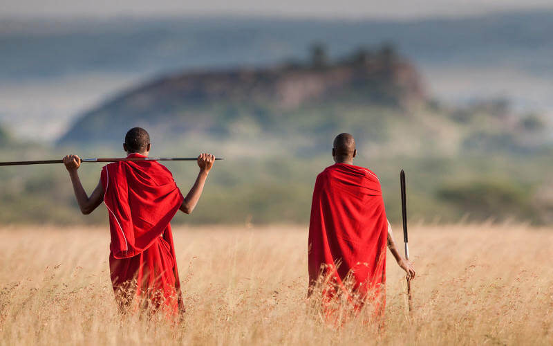 maasair-warriors The Maasai are not only native to this land but also its caretakers