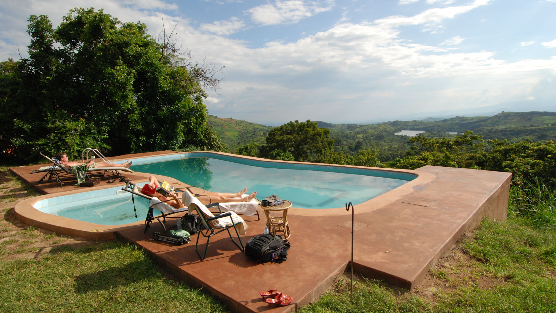 uganda-ndali-lodge-pool-1 View from pool at Ndali Lodge in Uganda
