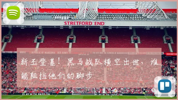 新王登基！黑马战队横空出世，谁能阻挡他们的脚步