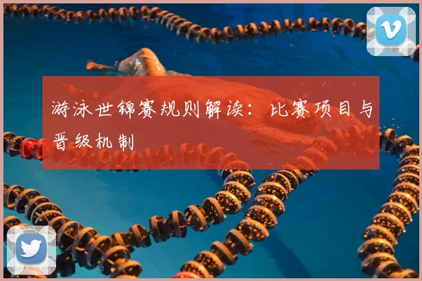 游泳世锦赛规则解读:比赛项目与晋级机制